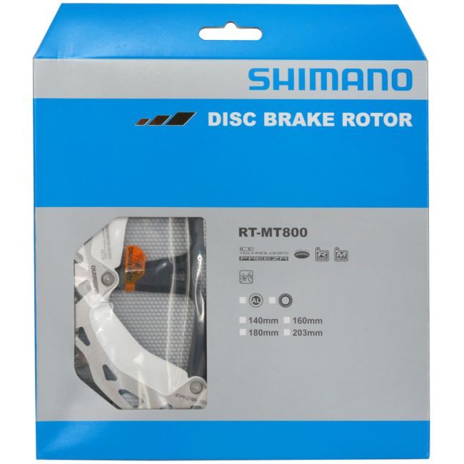 Disc Frana SHIMANO Deore XT RT-MT800 - M 180 mm | Center Lock