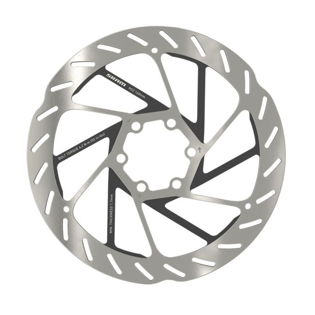 Disc Frana SRAM HS2 - 160mm, Profil Rotunjit | 6 Suruburi
