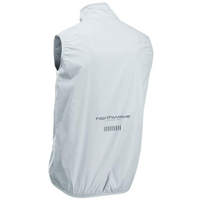 Vestă Northwave vânt Vortex S gri deschis