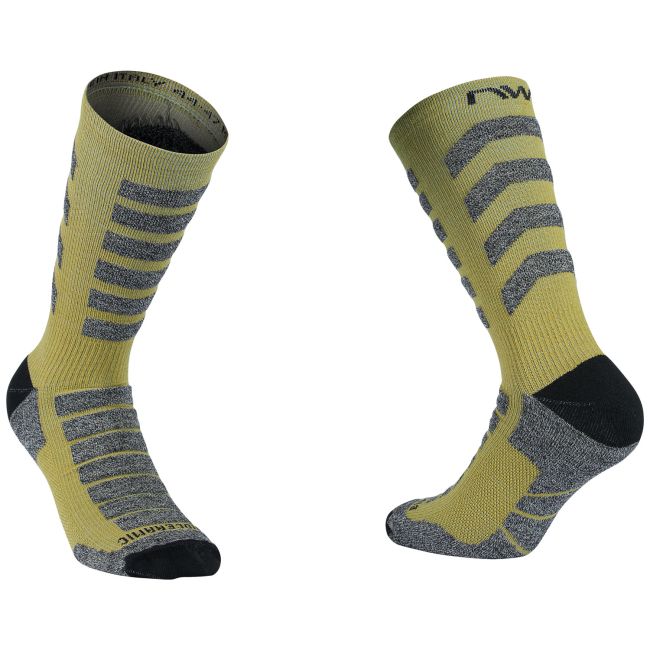 Șosete Northwave iarnă Husky Ceramic S (36-39) verde kaki