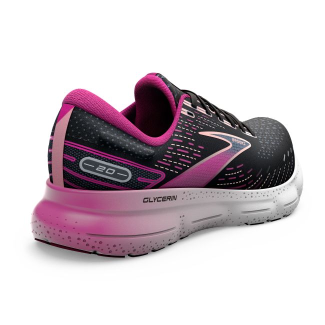 Brooks Glycerin 20 W – Pantofi alergare cu amortizare maximă - Roz