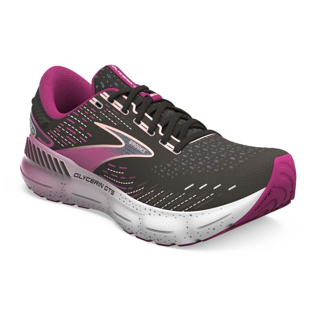 Brooks Glycerin GTS 20 W – Pantofi alergare cu amortizare maximă și stabilitate - Roz