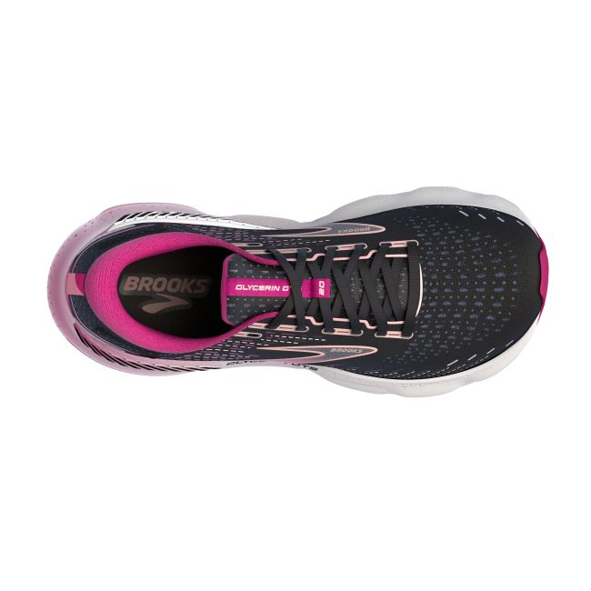 Brooks Glycerin GTS 20 W – Pantofi alergare cu amortizare maximă și stabilitate - Roz