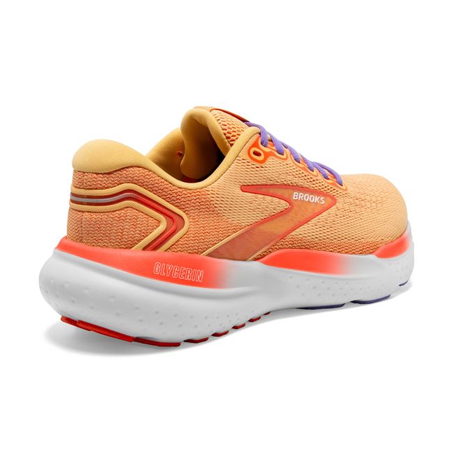 Brooks Glycerin 21 W – Pantofi alergare cu amortizare maximă - Portocaliu