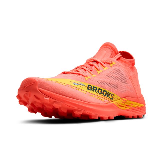 Brooks Catamount Agil – Pantofi alergare trail de concurs - Portocaliu
