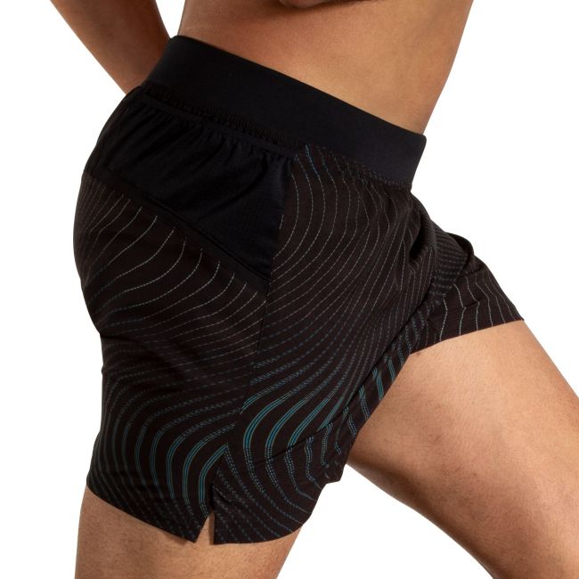 Brooks Sherpa 5" Short – Pantaloni scurți de alergare 5" - Negru