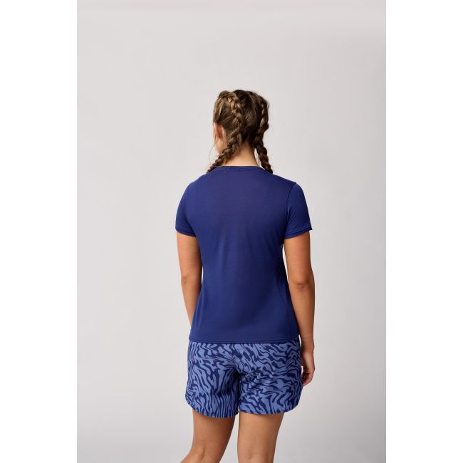 Brooks Distance Short Sleeve 3.0 W – Tricou de alergare pentru zi de zi - Mov
