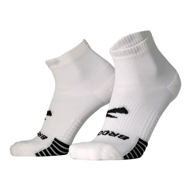 Brooks Ghost Lite Quarter 2-pack – Șosete de alergare scurte, set 2 perechi - Alb