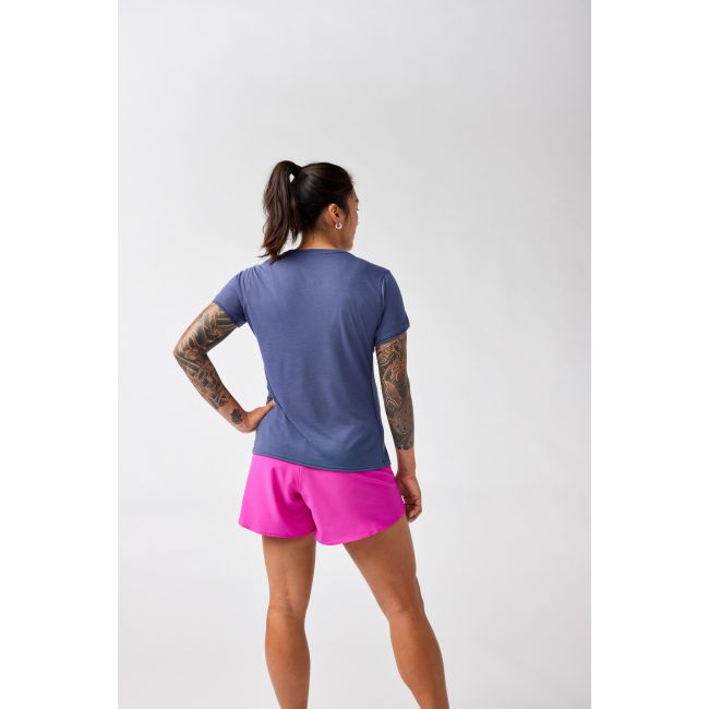 Brooks Distance Short Sleeve 3.0 W – Tricou de alergare pentru zi de zi - Gri
