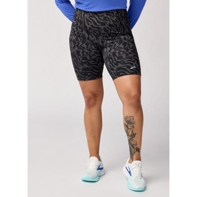Brooks Spark 8" Short Tight W – Colanți scurți de alergare 8" - Negru (073)