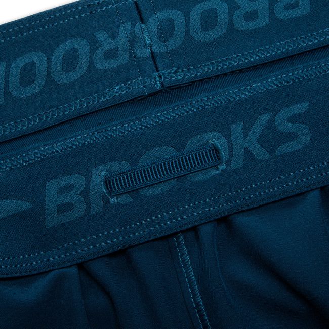 Brooks Chaser 5" 2-in-1 Short W – Pantaloni scurți de alergare 2 în 1, 5" - Albastru