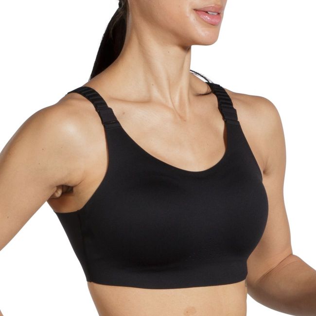 Brooks Scoopback 2.0 Sports Bra W – Bustieră sport cu susținere mare - Negru