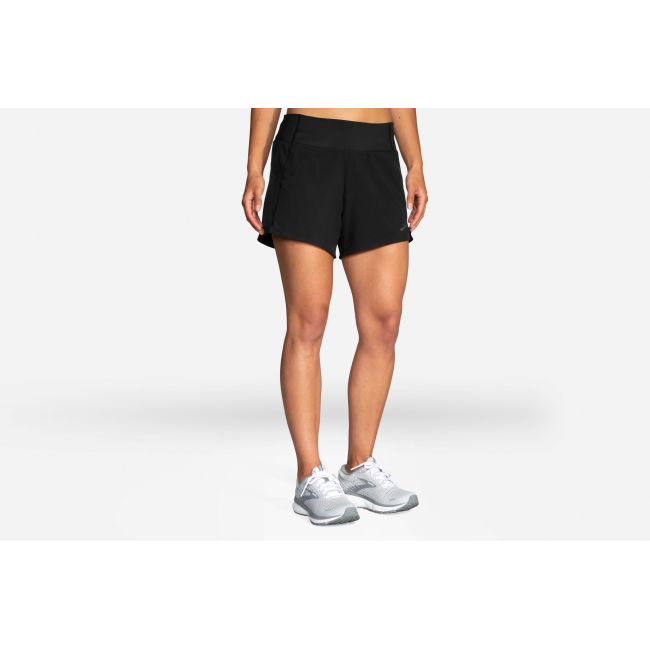 Brooks Chaser 5" Short W – Pantaloni scurți de alergare 5" - Negru