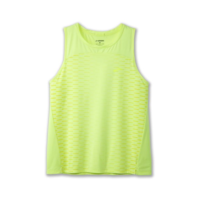 Brooks Sprint Free Tank 2.0 W – Maiou de alergare ultraușor - Galben