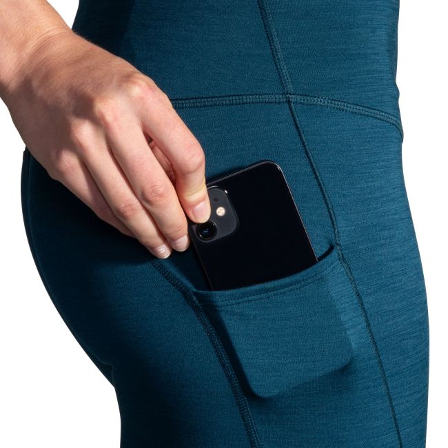 Brooks Spark Tight W – Colanți de alergare - Albastru