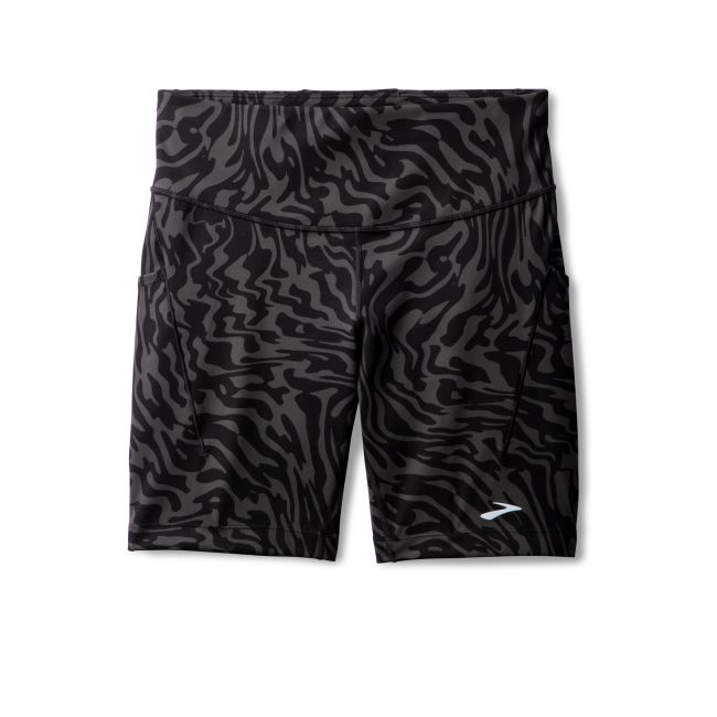 Brooks Spark 8" Short Tight W – Colanți scurți de alergare 8" - Negru (073)