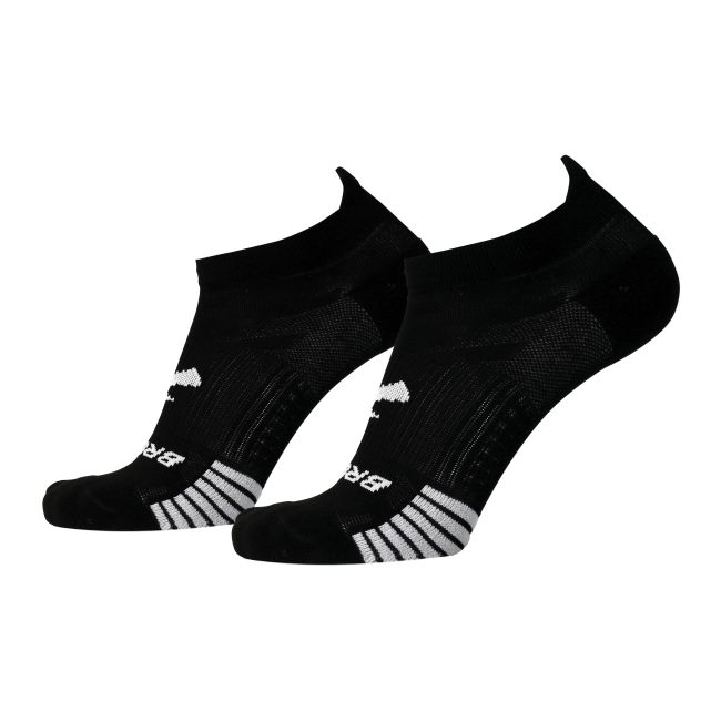 Brooks Ghost Lite No Show 2-pack – Șosete de alergare invizibile, set 2 perechi - Negru