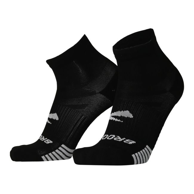 Brooks Ghost Lite Quarter 2-pack – Șosete de alergare scurte, set 2 perechi - Negru