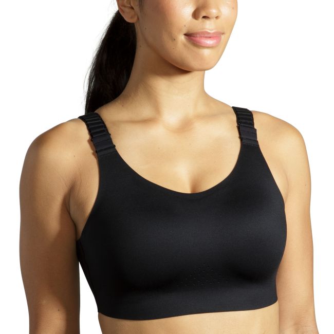 Brooks Scoopback 2.0 Sports Bra W – Bustieră sport cu susținere mare - Negru