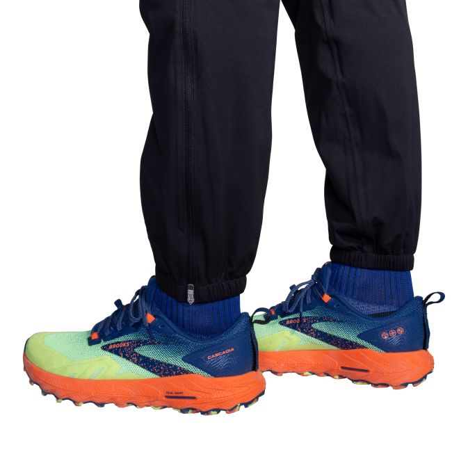 Brooks High Point Waterproof Pant – Pantaloni impermeabili de alergare trail - Negru