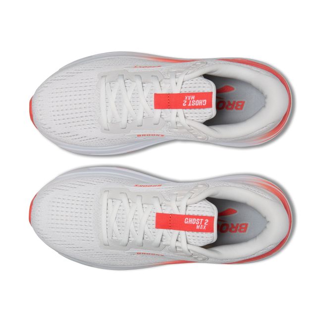 Brooks Ghost Max 2 W – Pantofi alergare cu amortizare înaltă - Alb