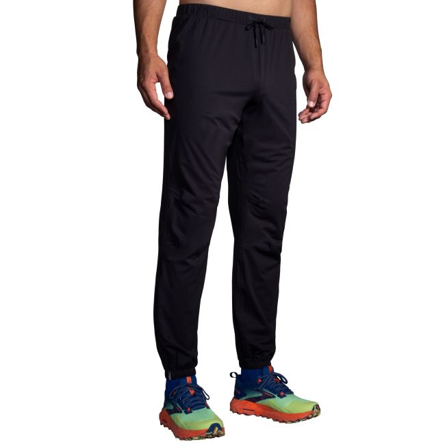 Brooks High Point Waterproof Pant – Pantaloni impermeabili de alergare trail - Negru