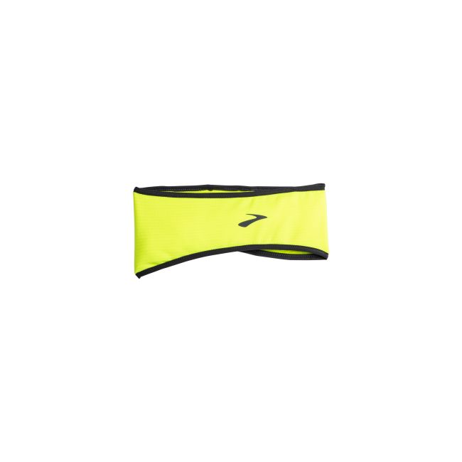 Brooks Notch Thermal Headband – Bentiță termică de alergare - Galben