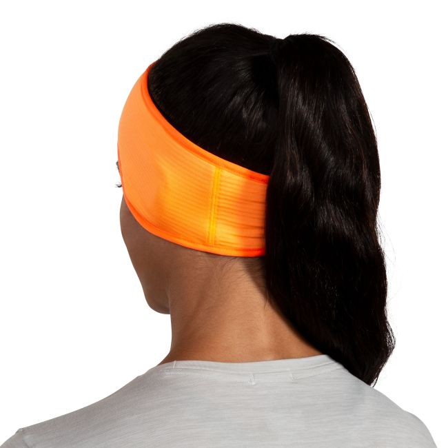 Brooks Notch Thermal Headband – Bentiță termică de alergare - Portocaliu