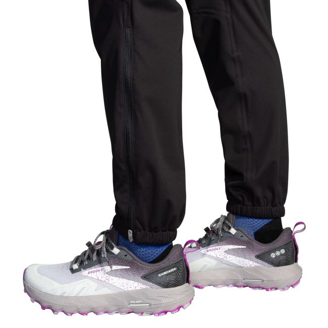 Brooks High Point Waterproof Pant W – Pantaloni impermeabili de alergare trail - Negru