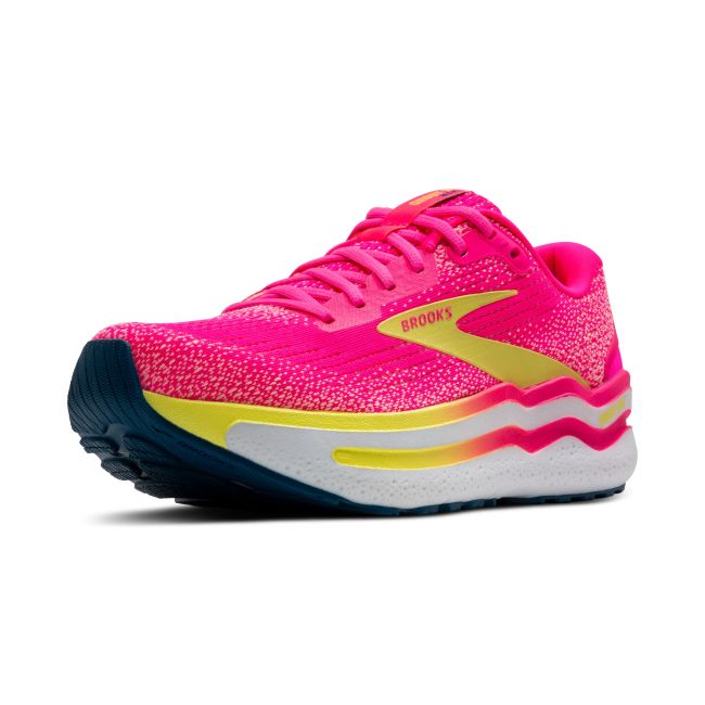 Brooks Ghost Max 2 W – Pantofi alergare cu amortizare înaltă - Roz (688)