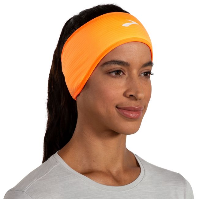 Brooks Notch Thermal Headband – Bentiță termică de alergare - Portocaliu