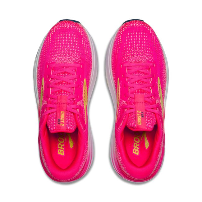 Brooks Ghost Max 2 W – Pantofi alergare cu amortizare înaltă - Roz (688)
