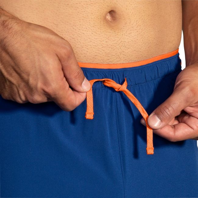 Brooks High Point 7" Short – Pantaloni scurți de alergare trail 2 în 1, 7" - Albastru