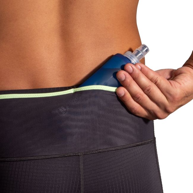 Brooks High Point Tight – Colanți de alergare trail - Gri