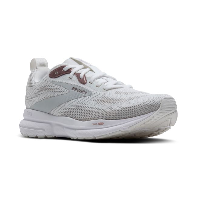 Brooks Trace 4 W – Pantofi alergare pentru zi de zi - Alb
