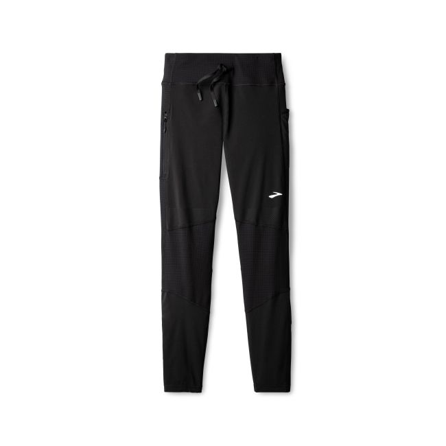 Brooks High Point Tight W – Colanți de alergare trail - Negru