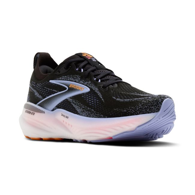 Brooks Glycerin GTS 22 W – Pantofi alergare cu amortizare maximă și stabilitate - Negru