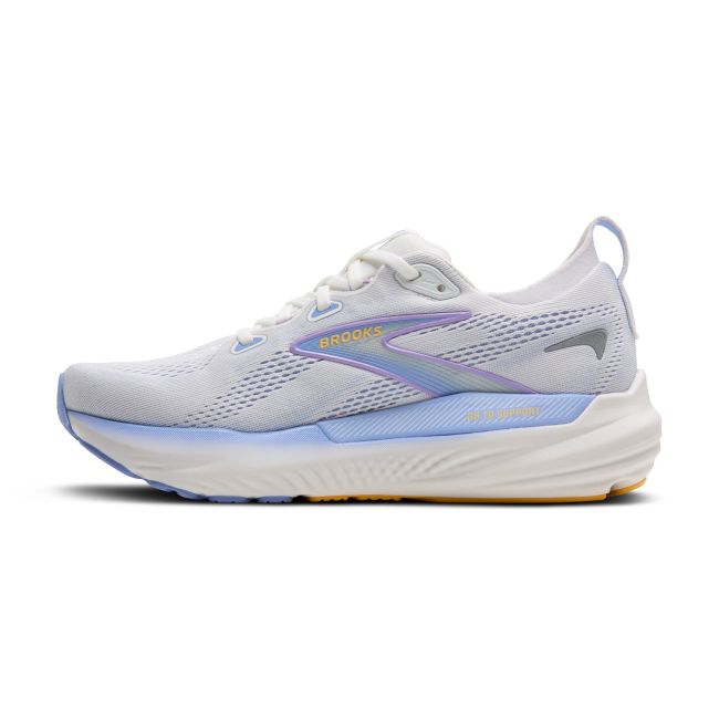 Brooks Glycerin GTS 22 W – Pantofi alergare cu amortizare maximă și stabilitate - Alb