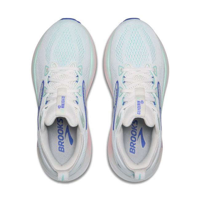 Brooks Glycerin 22 W – Pantofi alergare cu amortizare maximă - Alb (110)
