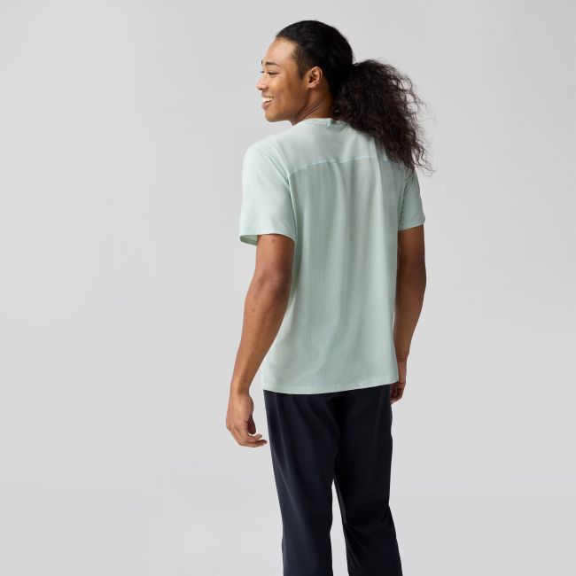Brooks Atmosphere Short Sleeve 3.0 – Tricou de alergare ușor cu protecție UV - Gri