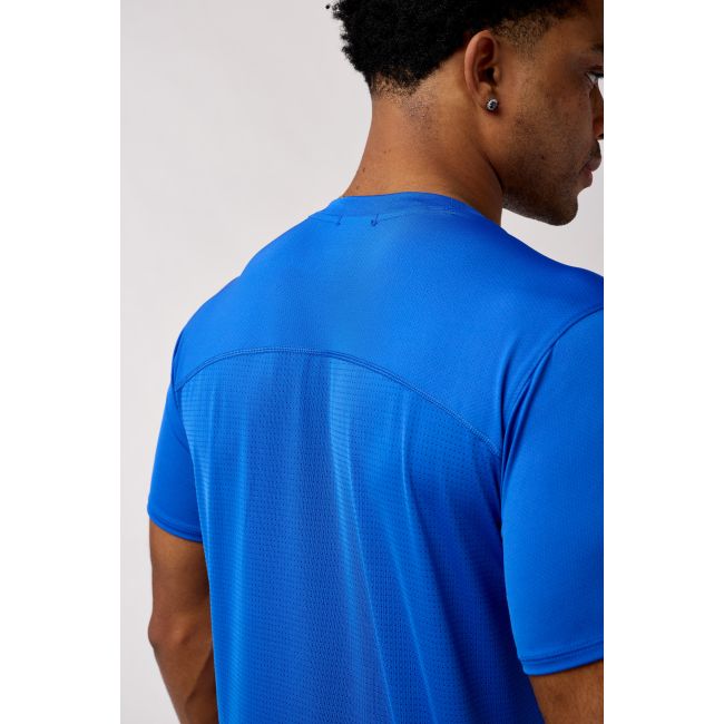 Brooks Atmosphere Short Sleeve 3.0 – Tricou de alergare ușor cu protecție UV - Albastru (448)