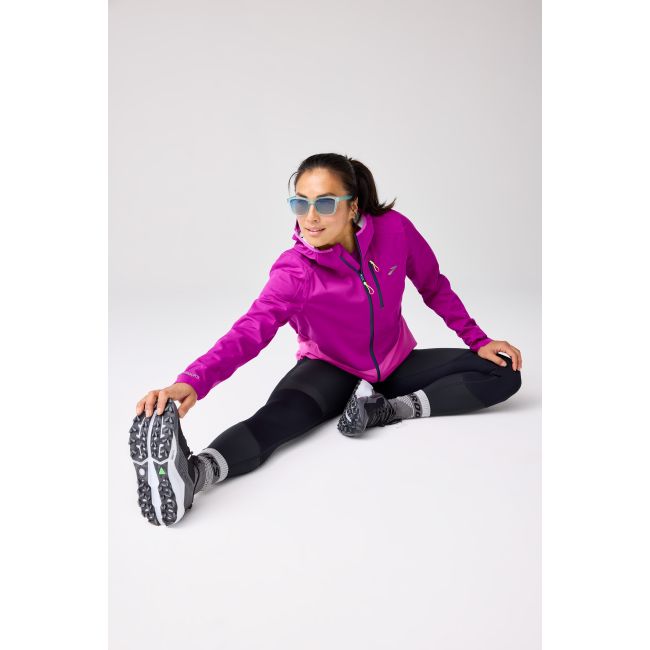 Brooks High Point Waterproof Jacket 2 W – Geacă impermeabilă de alergare trail - Mov