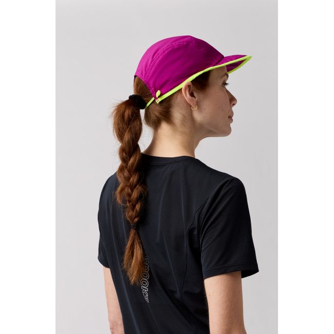 Brooks Lightweight Packable Hat 2.0 – Pălărie de alergare ușoară, pliabilă - Mov