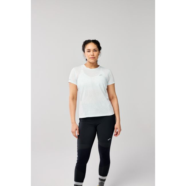 Brooks Sprint Free Short Sleeve 3.0 W – Tricou de alergare ultraușor - Alb