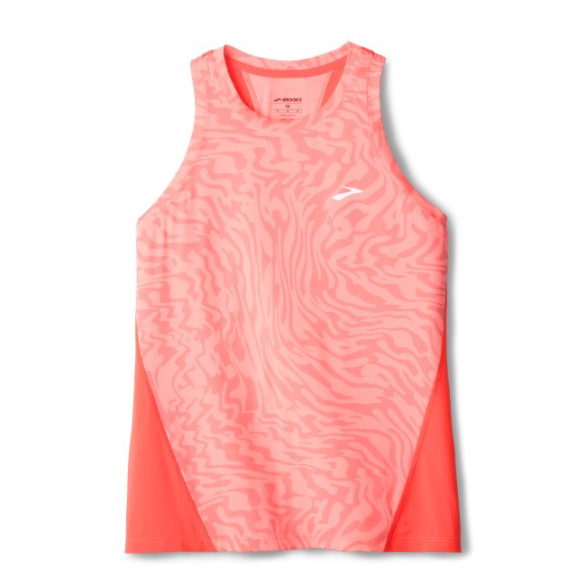 Brooks Sprint Free Tank 3.0 W – Maiou de alergare ultraușor - Roz