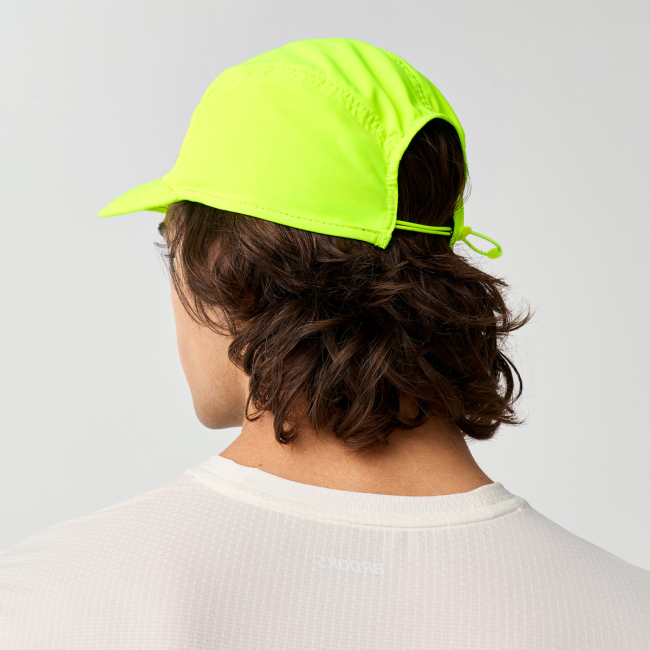 Brooks Lightweight Packable Hat 2.0 – Pălărie de alergare ușoară, pliabilă - Galben