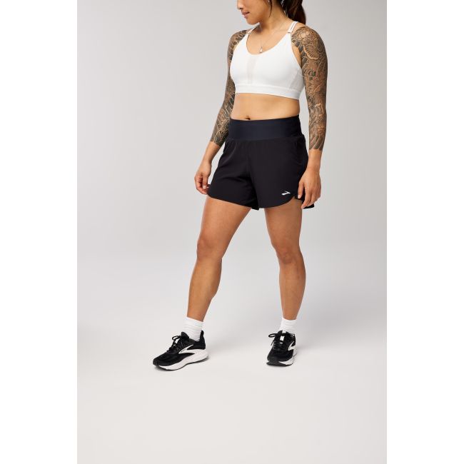 Brooks Chaser 5" Short 2.0 W – Pantaloni scurți de alergare 5" - Negru
