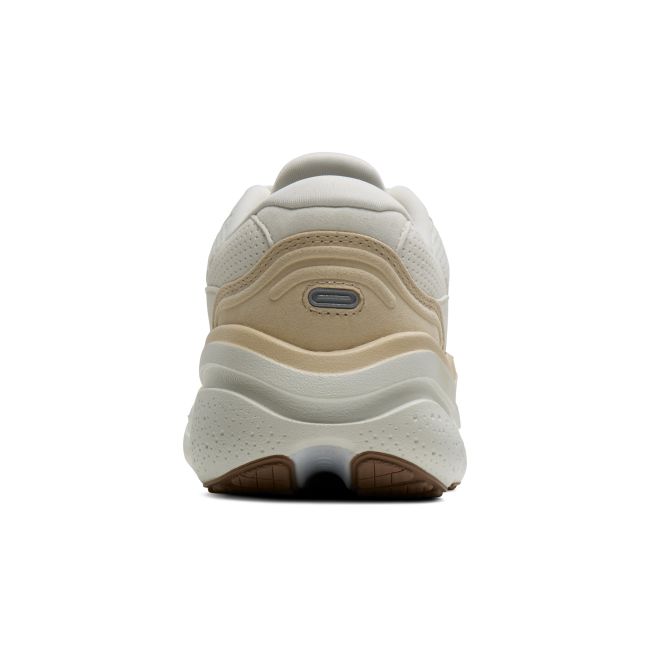 Brooks Ghost Max SE W – Pantofi alergare cu amortizare înaltă, piele întoarsă - Alb