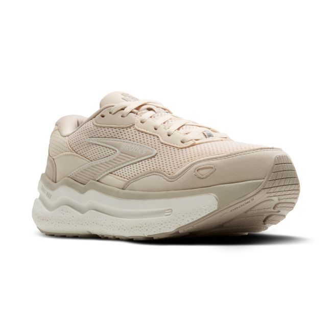 Brooks Ghost Max SE W – Pantofi alergare cu amortizare înaltă, piele întoarsă - Portocaliu