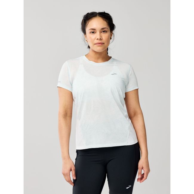 Brooks Sprint Free Short Sleeve 3.0 W – Tricou de alergare ultraușor - Alb